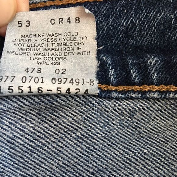 Vintage Levi’s 515 Bootcut Low-rise Blue Jeans - Picture 5 of 7